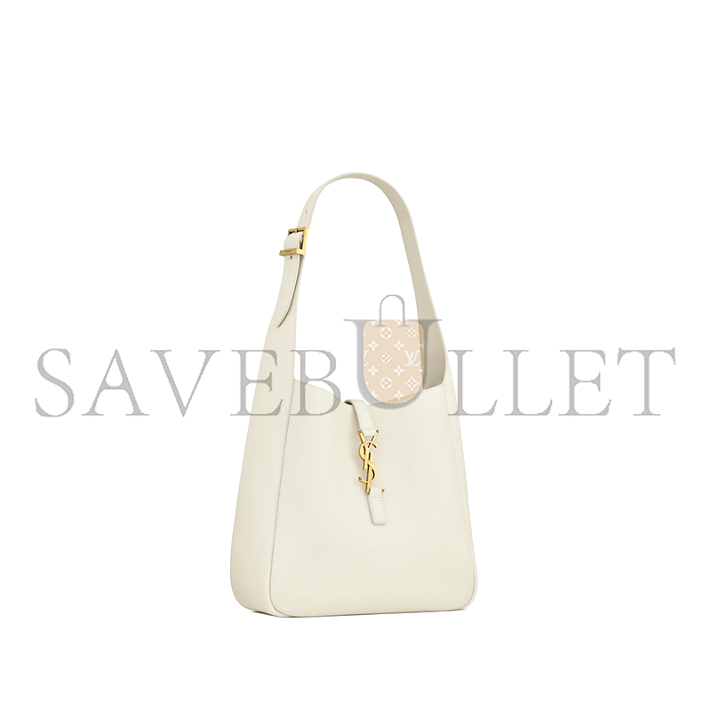 YSL LE 5 À 7 SUPPLE SMALL IN GRAINED LEATHER 713938AAAUQ9207 (9*8.6*3.3cm)